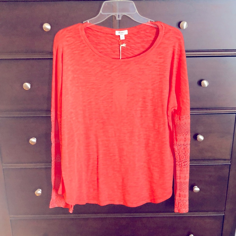 Dylan Long Sleeve Tee NWT Sz M